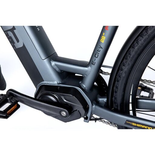 Bicicleta elétrica Moma Bikes E-bike 28 Pro - Motor central