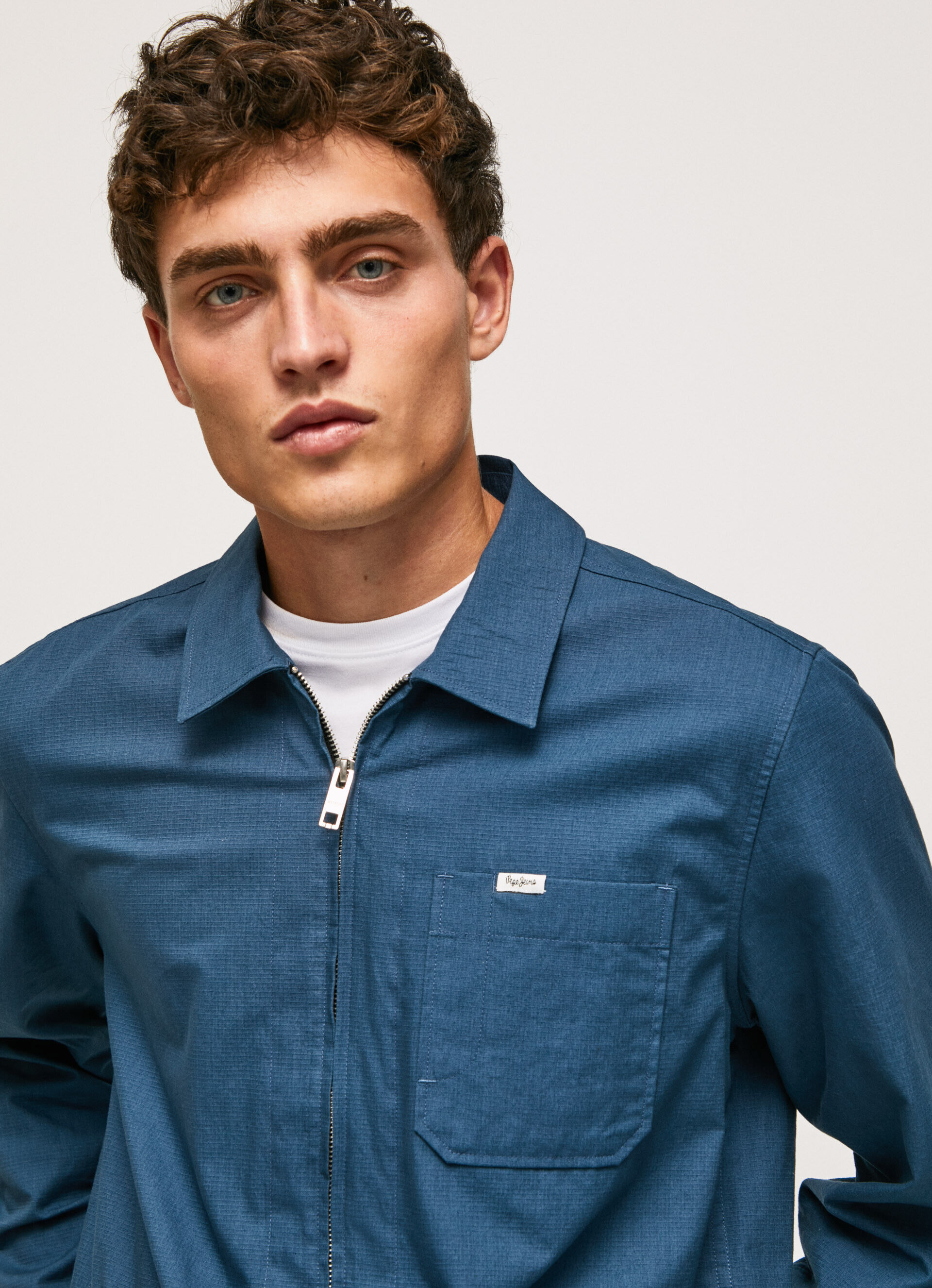 Camiseta Leeds Fit Recto - azul Dulwich