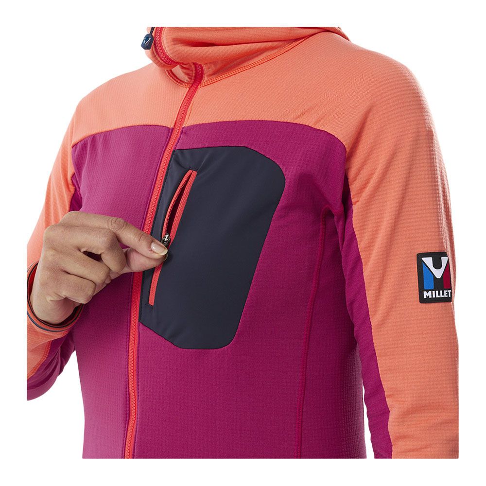 Millet LD TRI LGHTGR - Veste Femme dragon/coral chrome