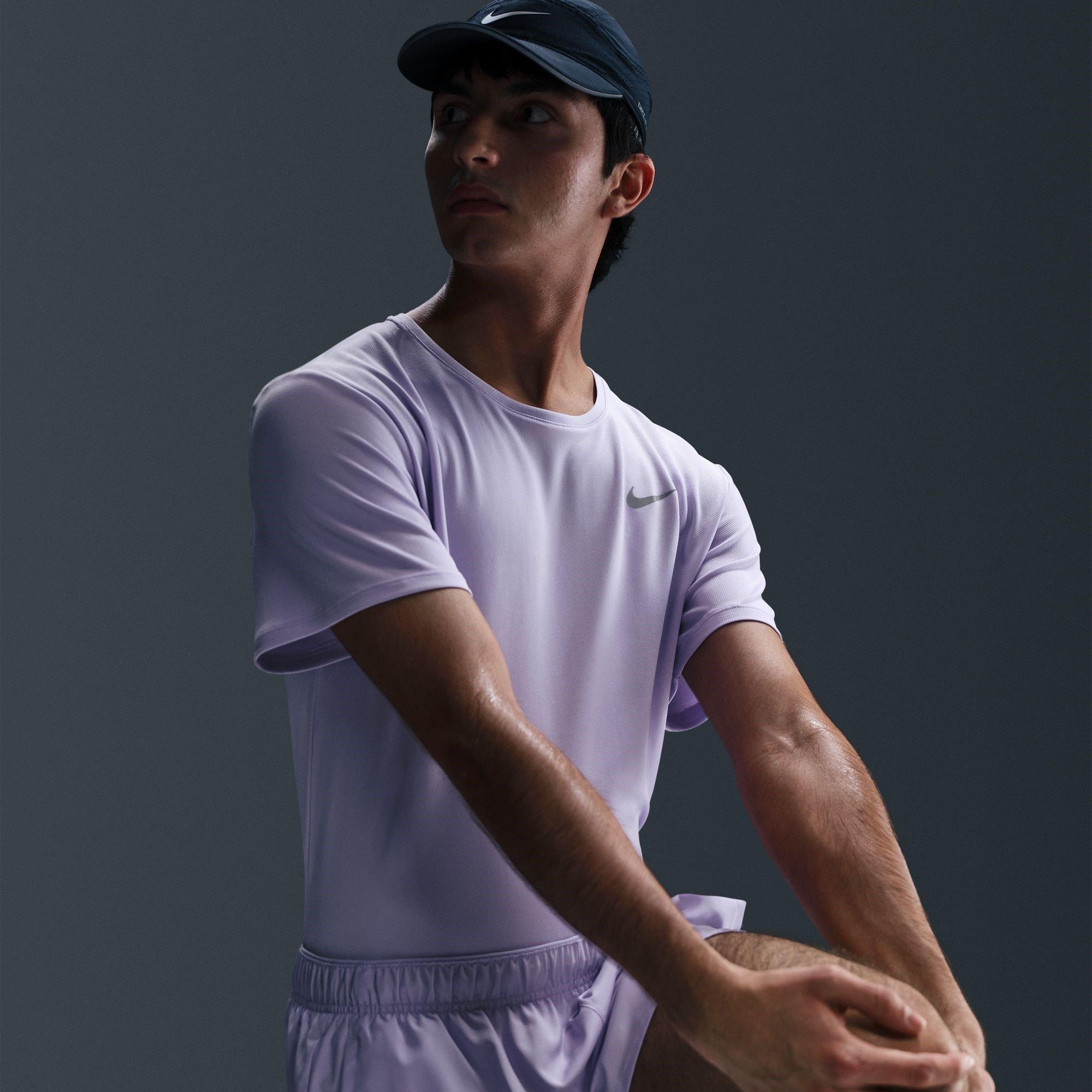 Nike DriFit Miler Running Top Mens