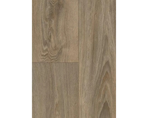 MagicTex donkerbruine PVC-vloer, brede planken FB546, 200 cm breed (per meter verkocht)