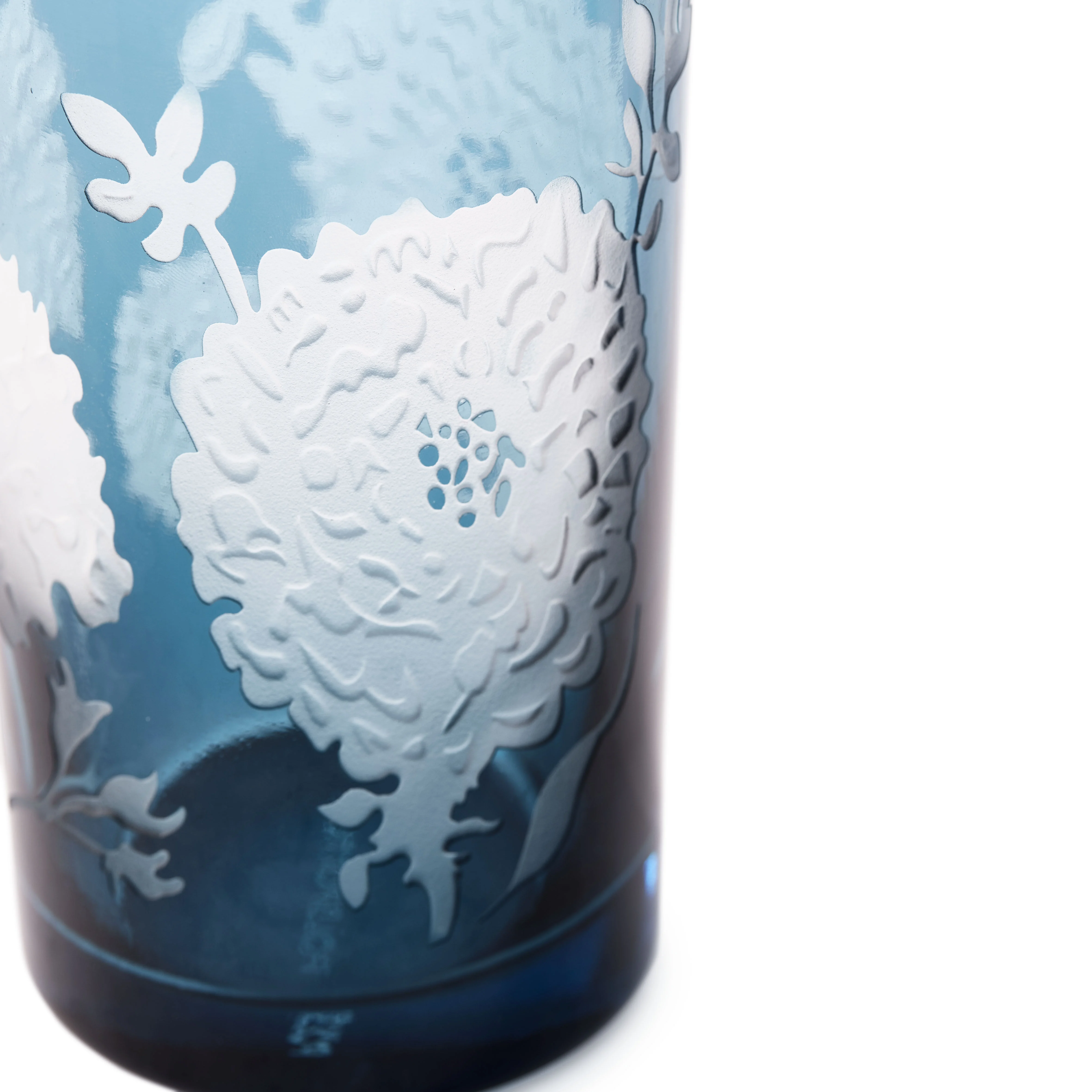 PEONY - Carafe verre | Bleu