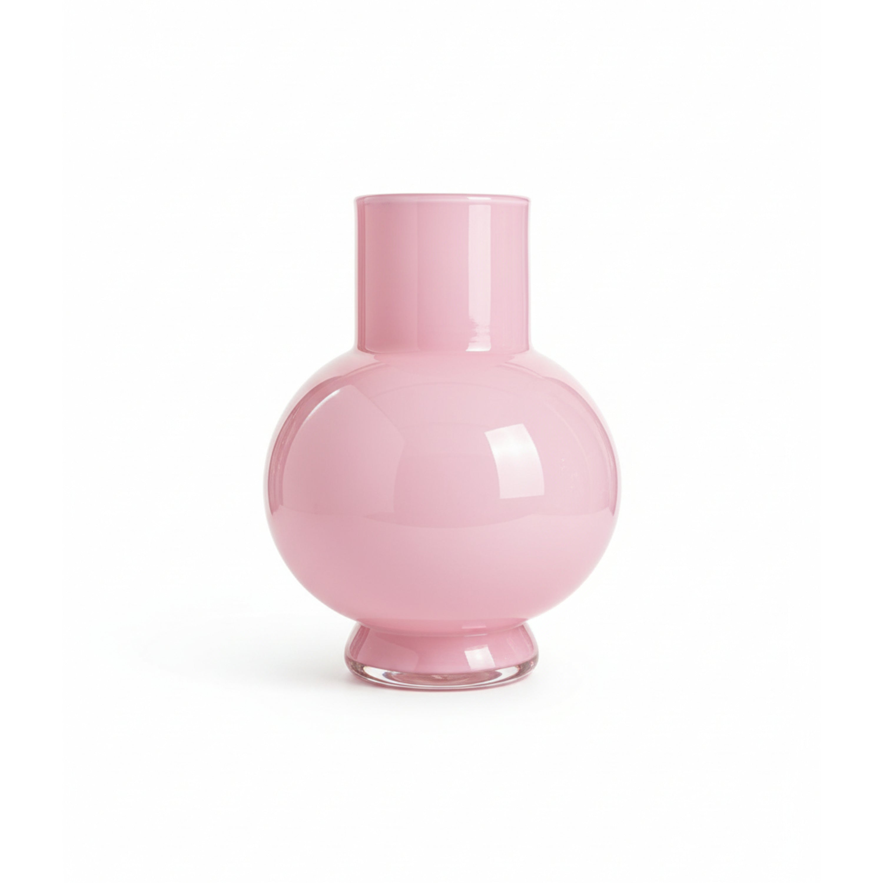 Vaas Deborah Roze - Glas - 17x22x17cm (BxHxD)