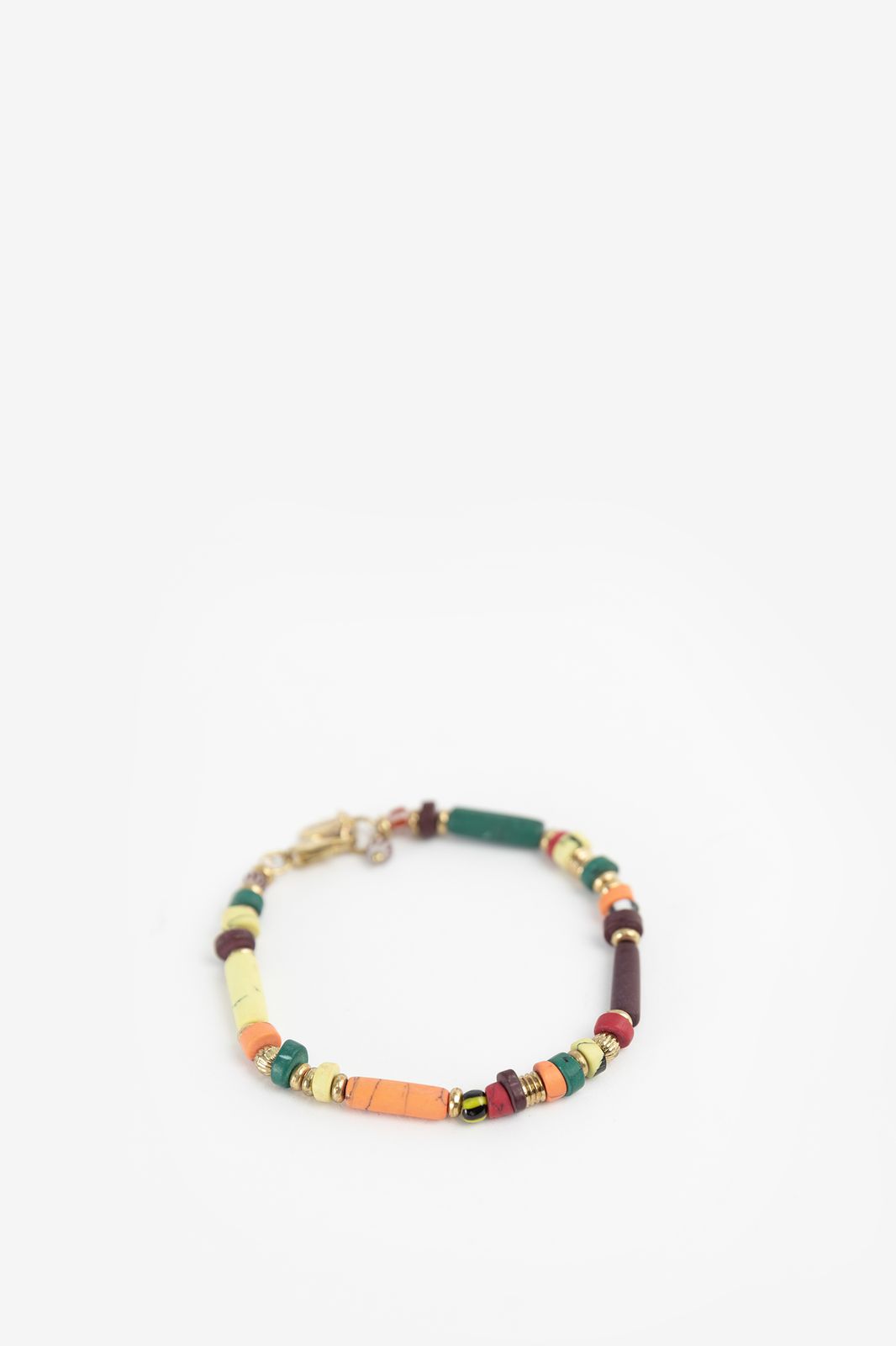 Groene beads armband