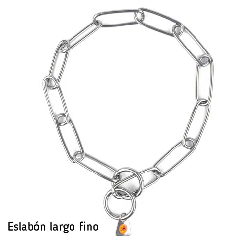 Colares de corrente de aço inoxidável, colar de corrente fina com 46 cm de comprimento
