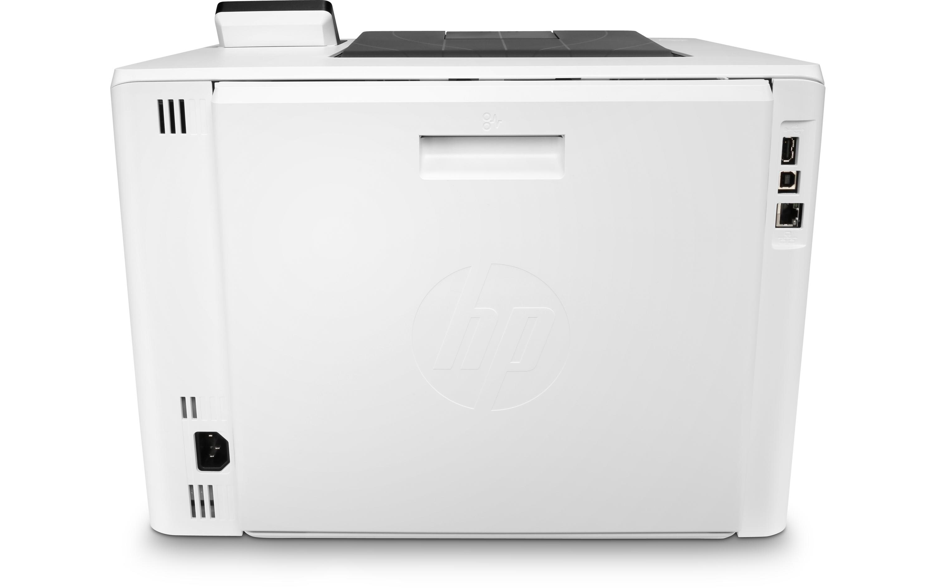 Drucker Color LaserJet Enterprise M455dn<br>Kompakter Farb-Laserdrucker für Arbeitsgruppen mit vielen Sicherheitsfeatures
