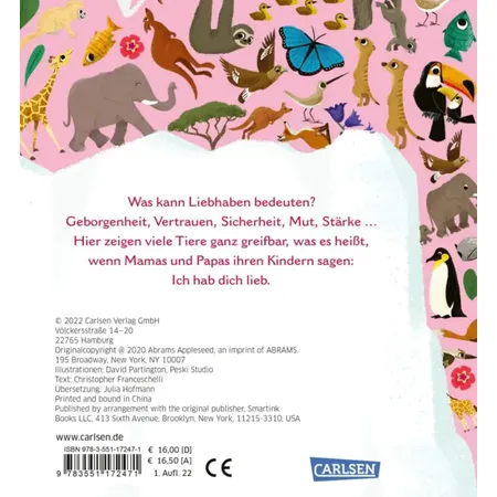Carlsen Verlag Liebhaben von Christopher Franceschelli, Peski Studio