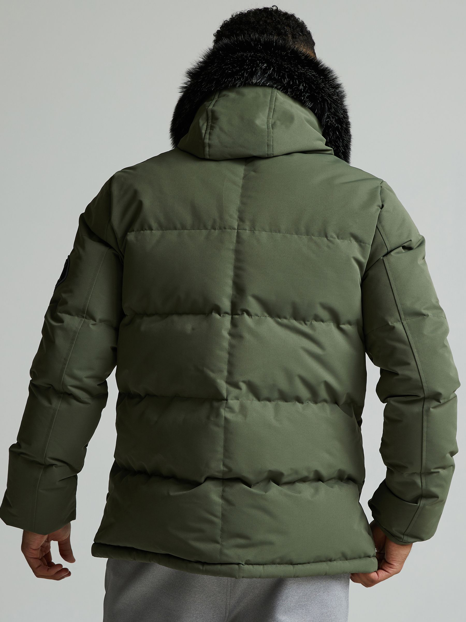 Zavetti Canada Green Oshawa 2.0 Puffer Parka Jacket