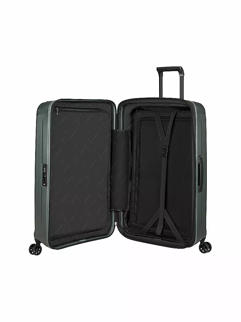 SAMSONITE Trolley Nuon Spinner 69cm erweiterbar Matt Sage Khaki grün