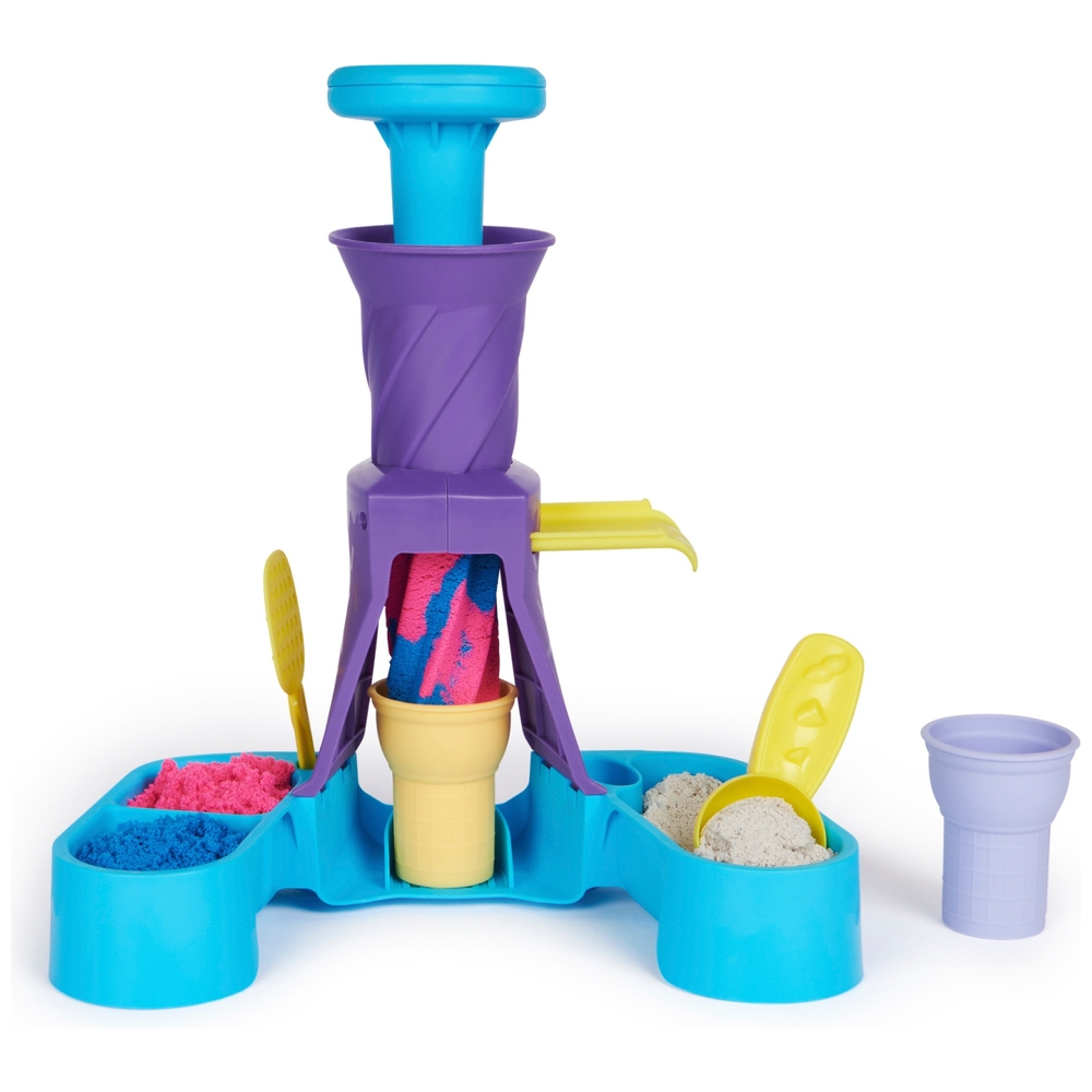 Set für Softeis-Station mit kinetischem Sand