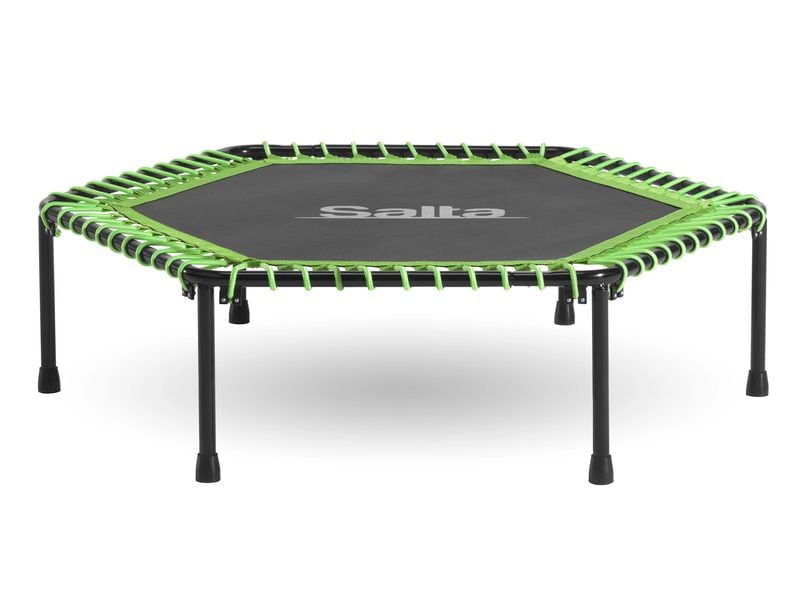 SALTA Fitnesstrampolin Salta Fitness 128 cm, Grün Trampolin zum Trainieren