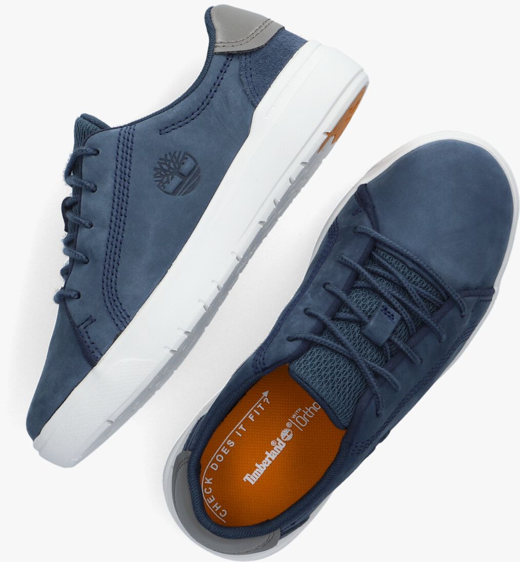 TIMBERLAND blauwe timberland lage sneakers seneca bay leather oxford