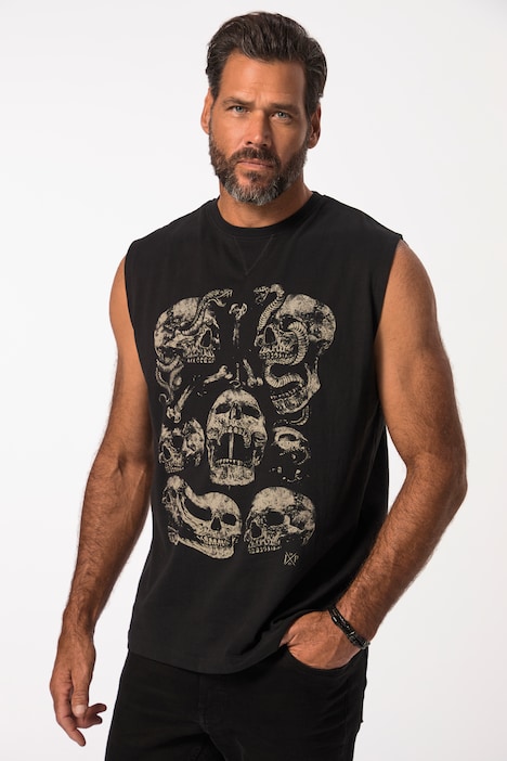 Tanktop, Brust-Print, bis 8 XL