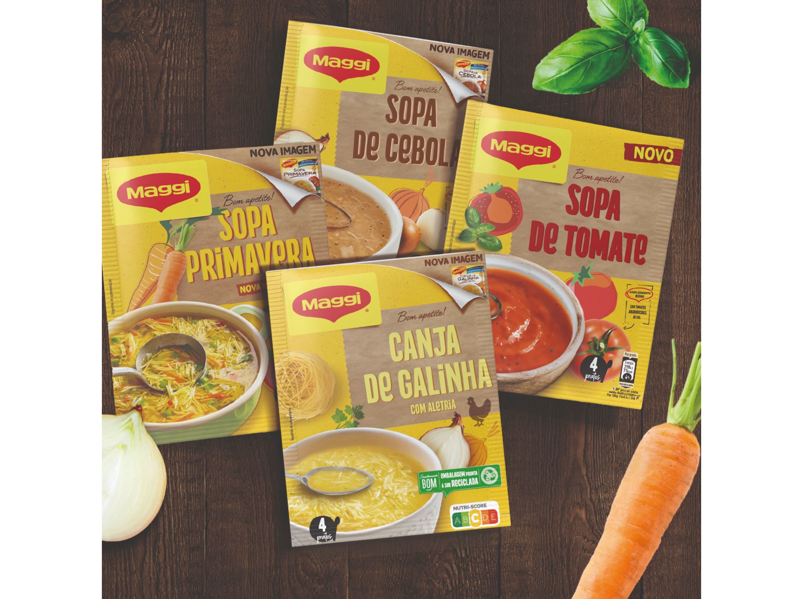 SOPAS MAGGI EM PÓ CANJA COM ALETRIA 82G