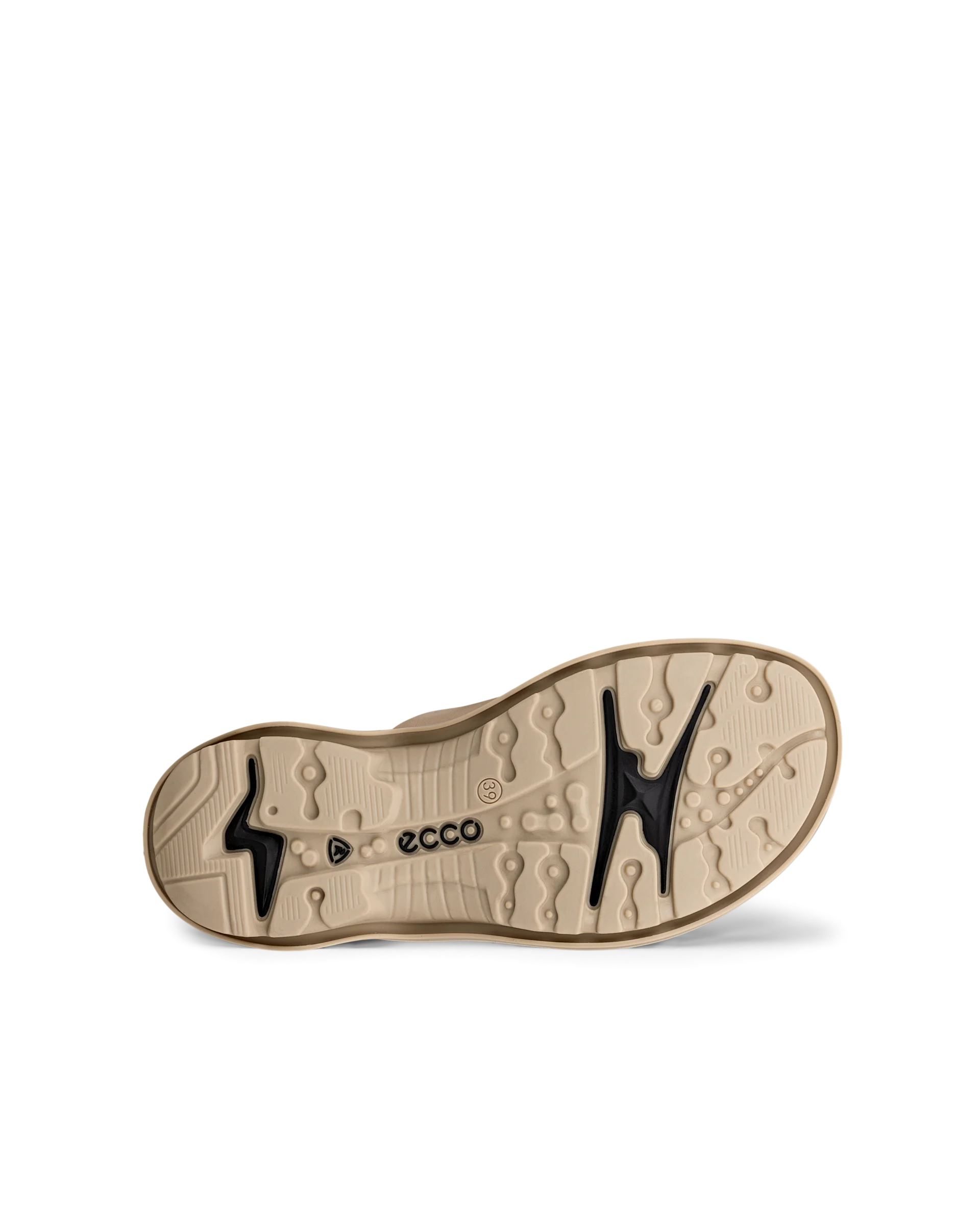 ECCO OFFROAD Damen Trekkingsandale aus Nubukleder Beige