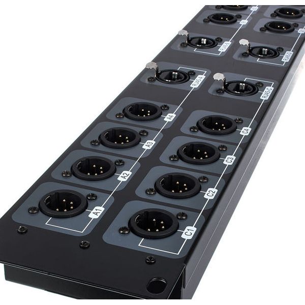 Stairville RJ45 DMX Rack Split MX44-5p