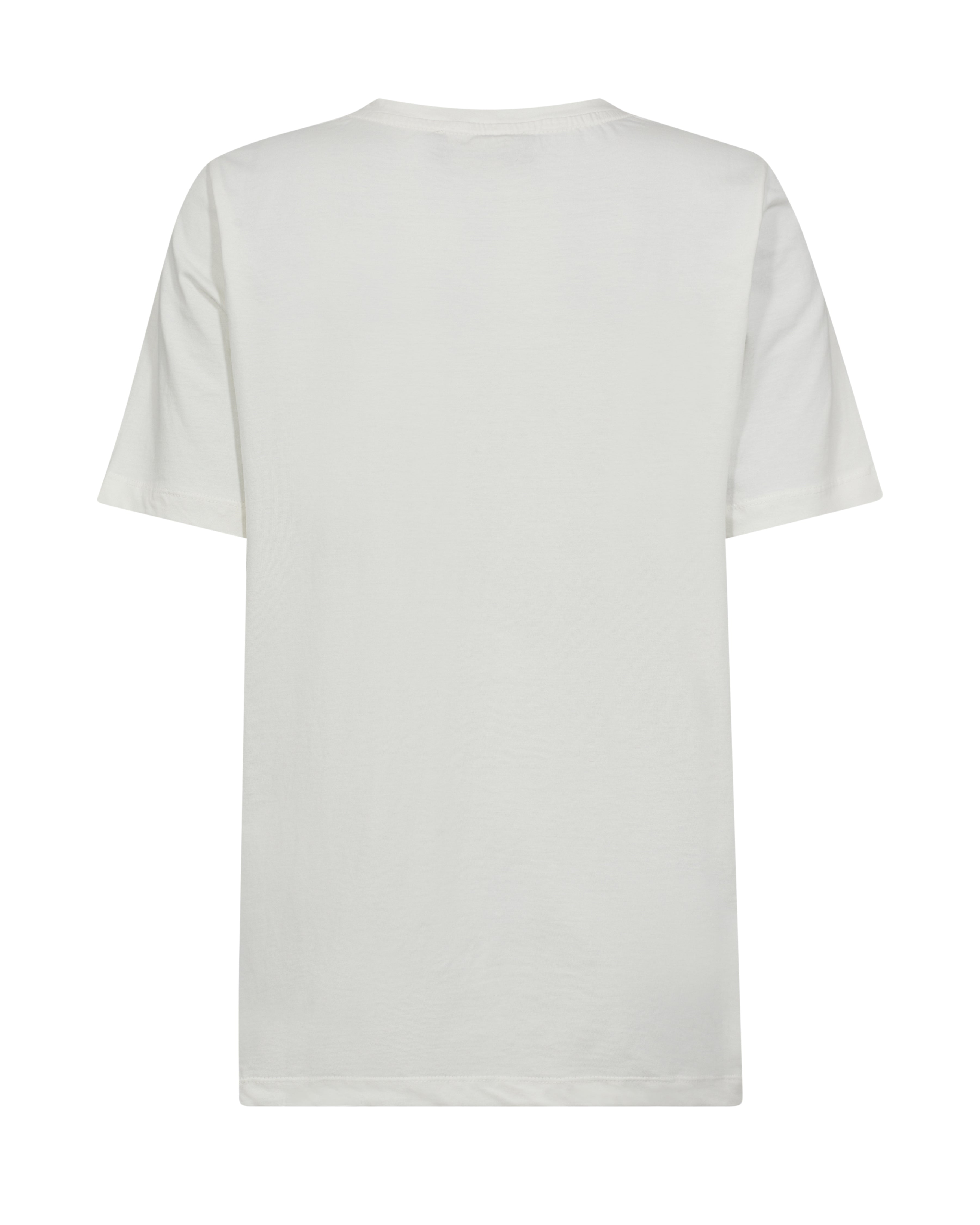 Mos Mosh  Faye O-SS t-shirt - Ecru