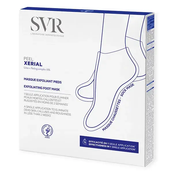 SVR Xerial Peel Masque Exfoliant Pieds - 1boite
