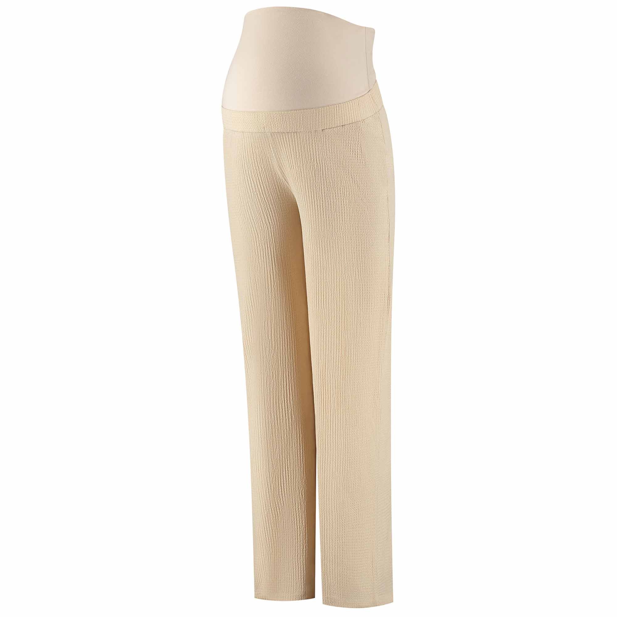 Prénatal zwangerschapsbroek lang effen beige