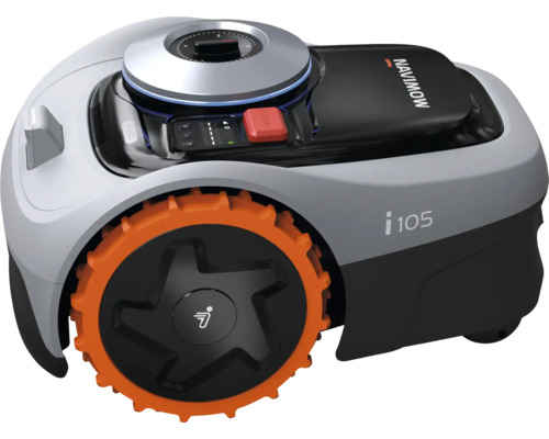 SEGWAY Navimow i105E robotmaaier, 18 cm/500 m² met app, zonder begrenzingsdraad, met GPS-RTK-technologie en AI-ondersteunde kartering