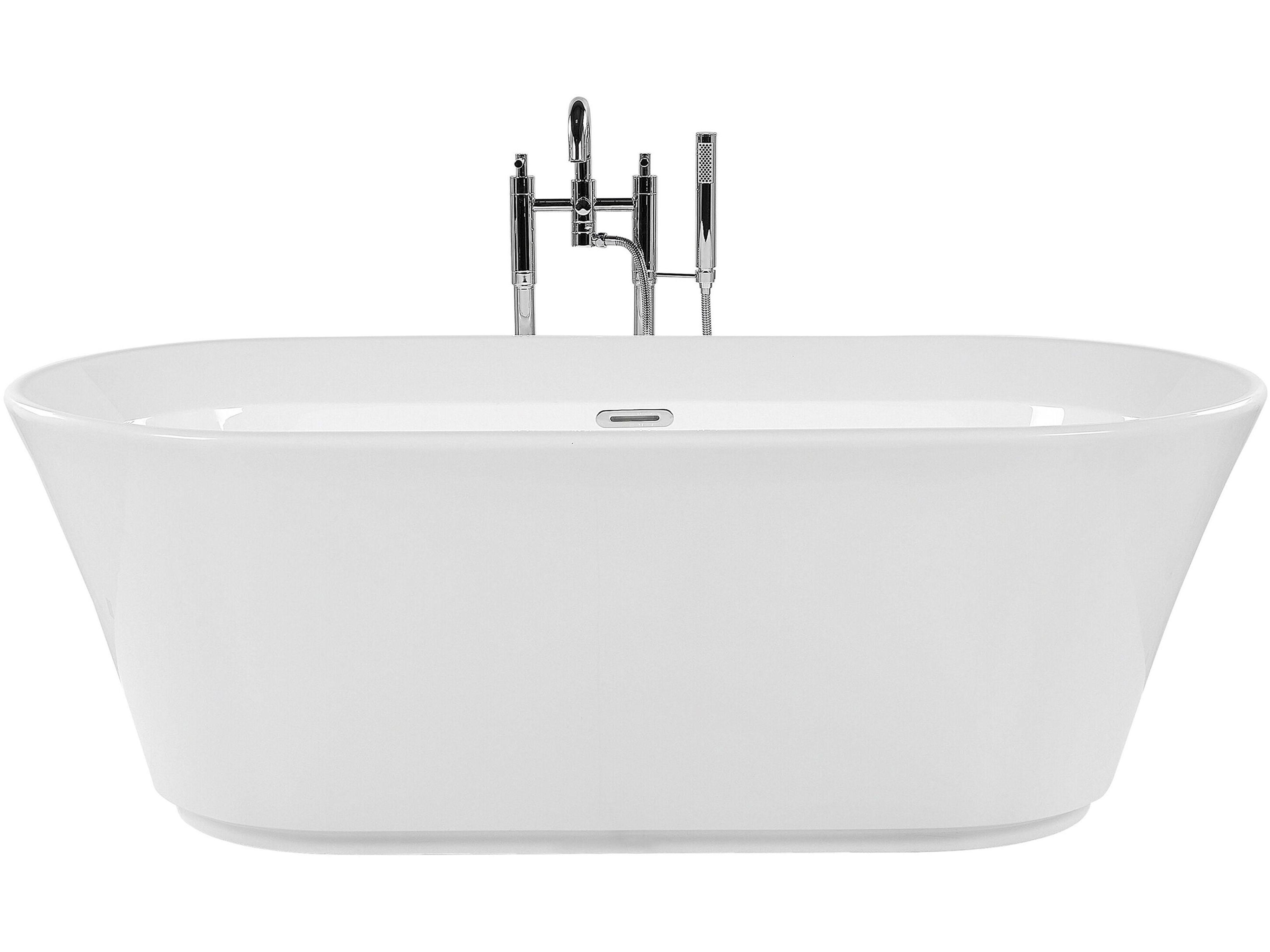 Vrijstaand bad OVALLE 170 x 80 cm Wit