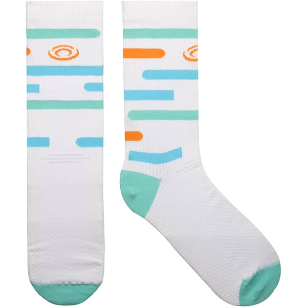 Chaussette running BV SPORT LIGHT RUN HAUTE RIO VERT/BLEU