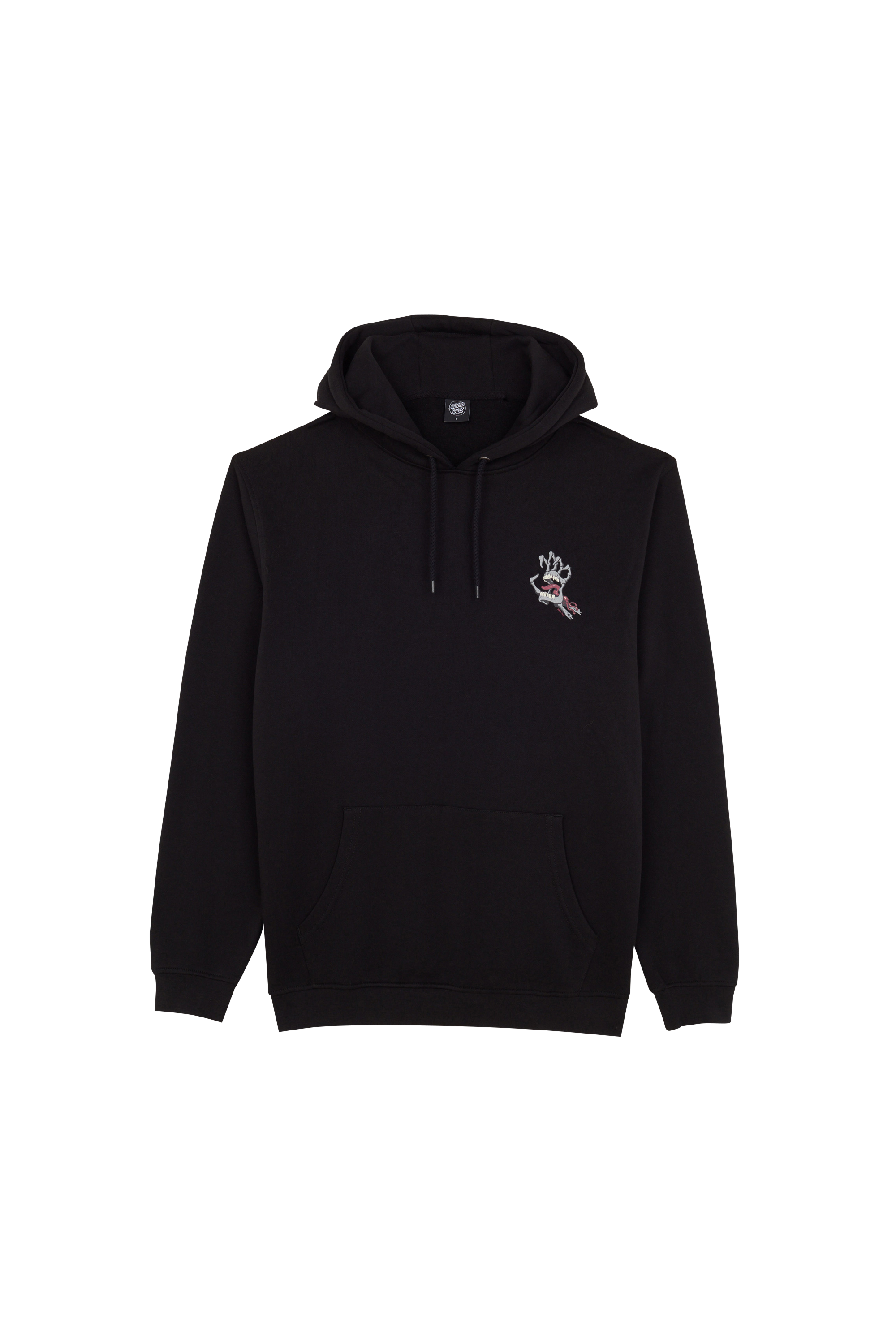 SANTA CRUZ Hoodie Bone Hand Cruz Hood Noir