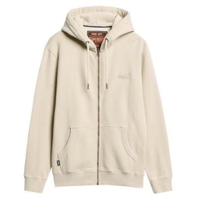 Sweatshirt zippé à capuche homme Essential Logo SUPERDRY