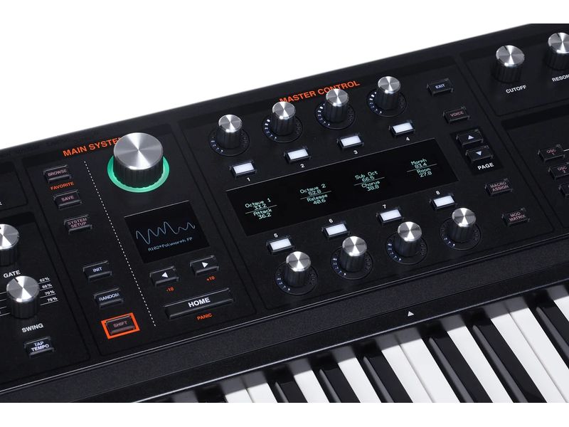 ASM HYDRASYNTH Keyboard Halbgewichtetes Keyboard