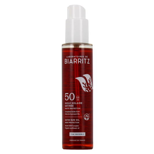 Laboratoires de Biarritz - Huile solaire satinée SPF 30 & 50