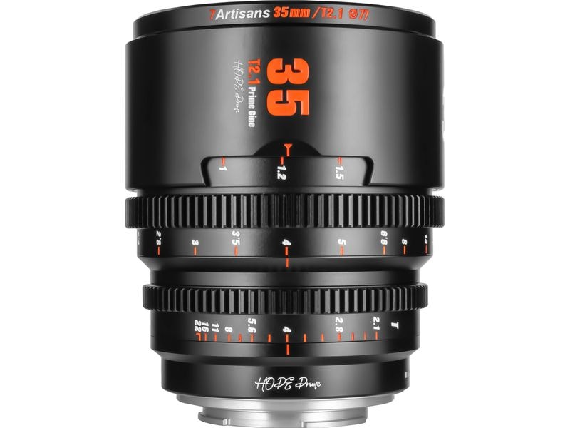 7Artisans Festbrennweite 35mm T/2.1 – Canon RF Kompaktes, leichtes Objektiv für Kameras mit Super35-Sensoren