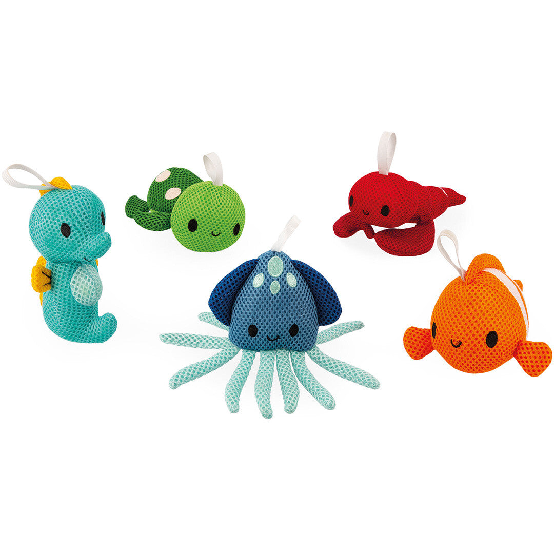 Janod badspeelgoed zeedieren - assorti