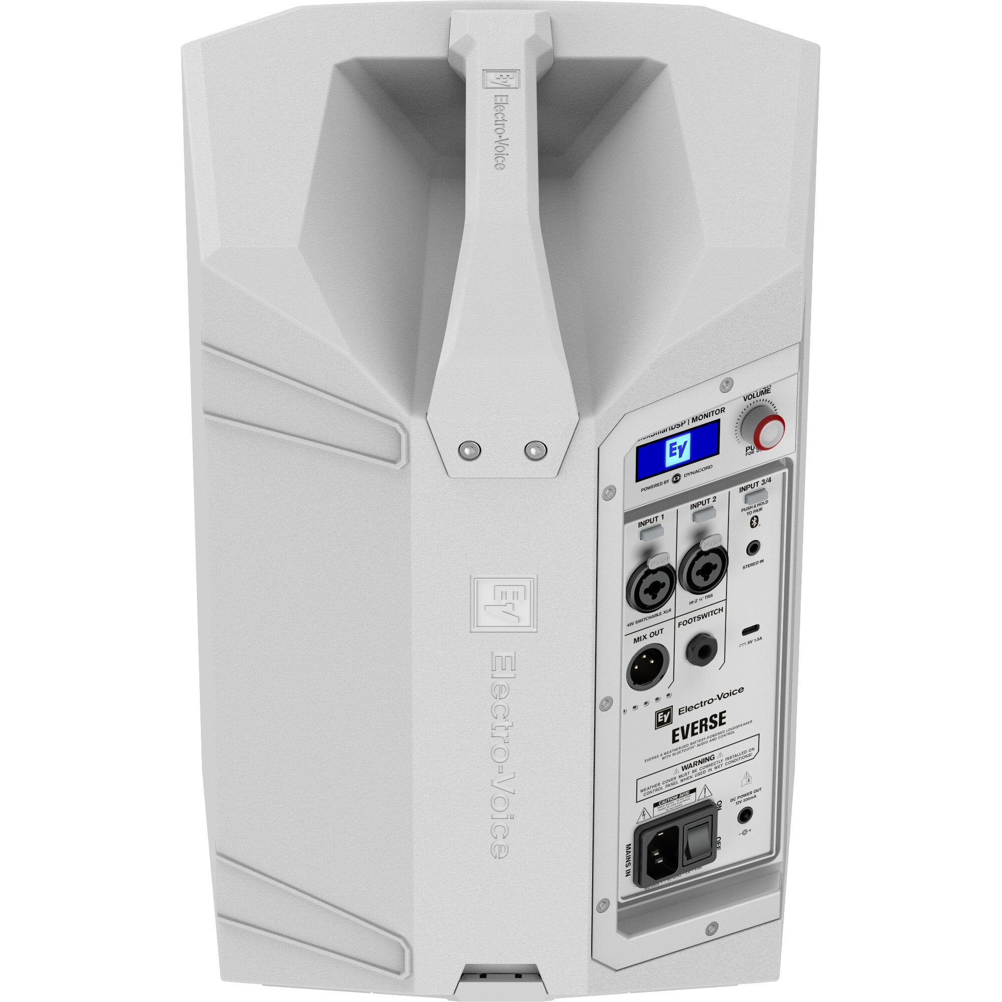 Electro-Voice Everse 8-W weersbestendige mobiele accu-speaker (wit)