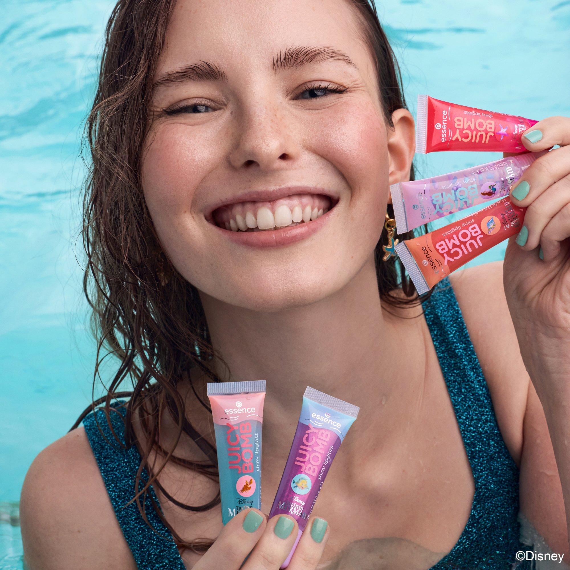 Disney THE LITTLE MERMAID JUICY BOMB shiny lipgloss crew