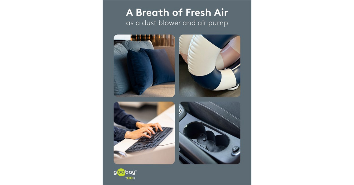 goobayAir Duster Advanced blazer  (Zwart)