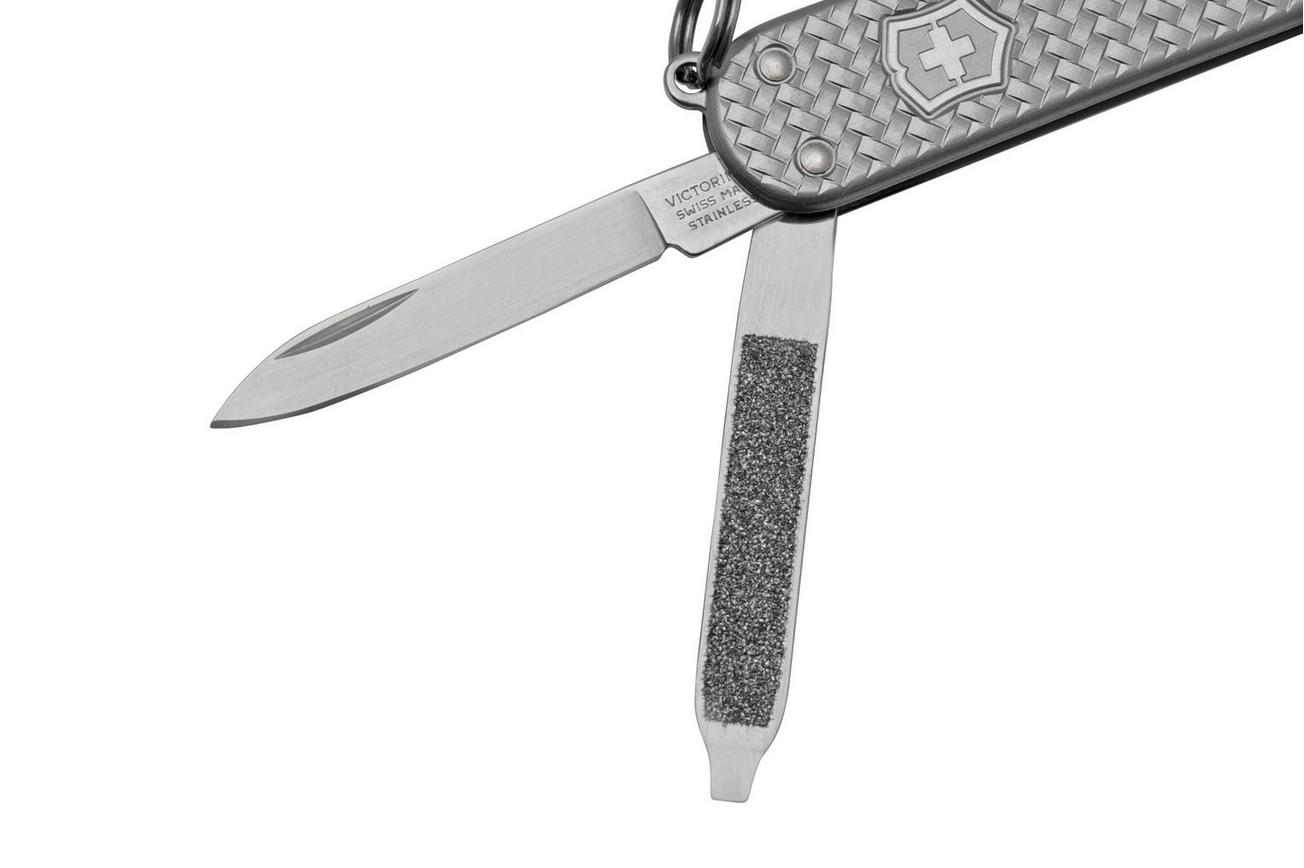 Victorinox Classic SD Precious Alox, Infinite Grey 0.6221.4031G Zwitsers zakmes