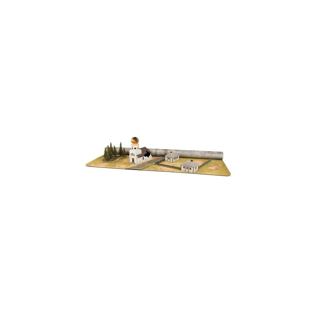 Terrain Mat Mousepad - Brown / City - 180x120