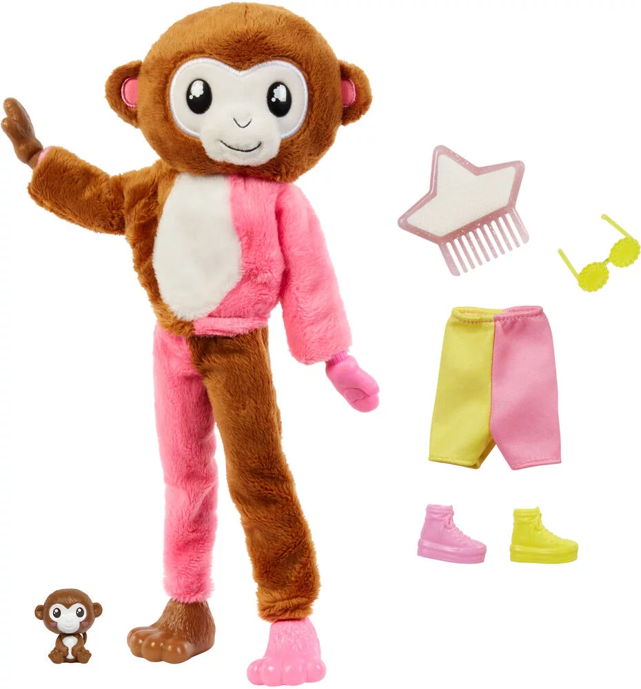 BARBIE - POUPEE CUTIE REVEAL SINGE