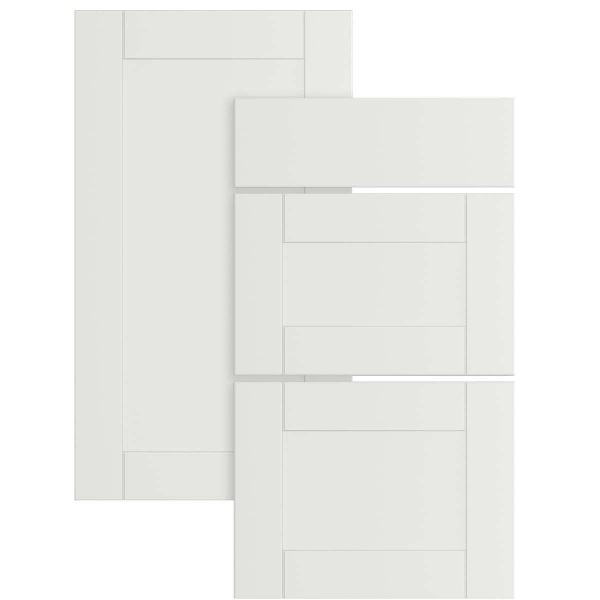 Epoq Shaker Classic White dør til kjøkken 50x92