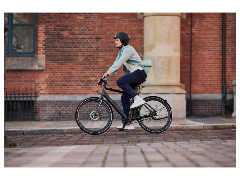 Urban elektrische fiets 1.0 X zwart