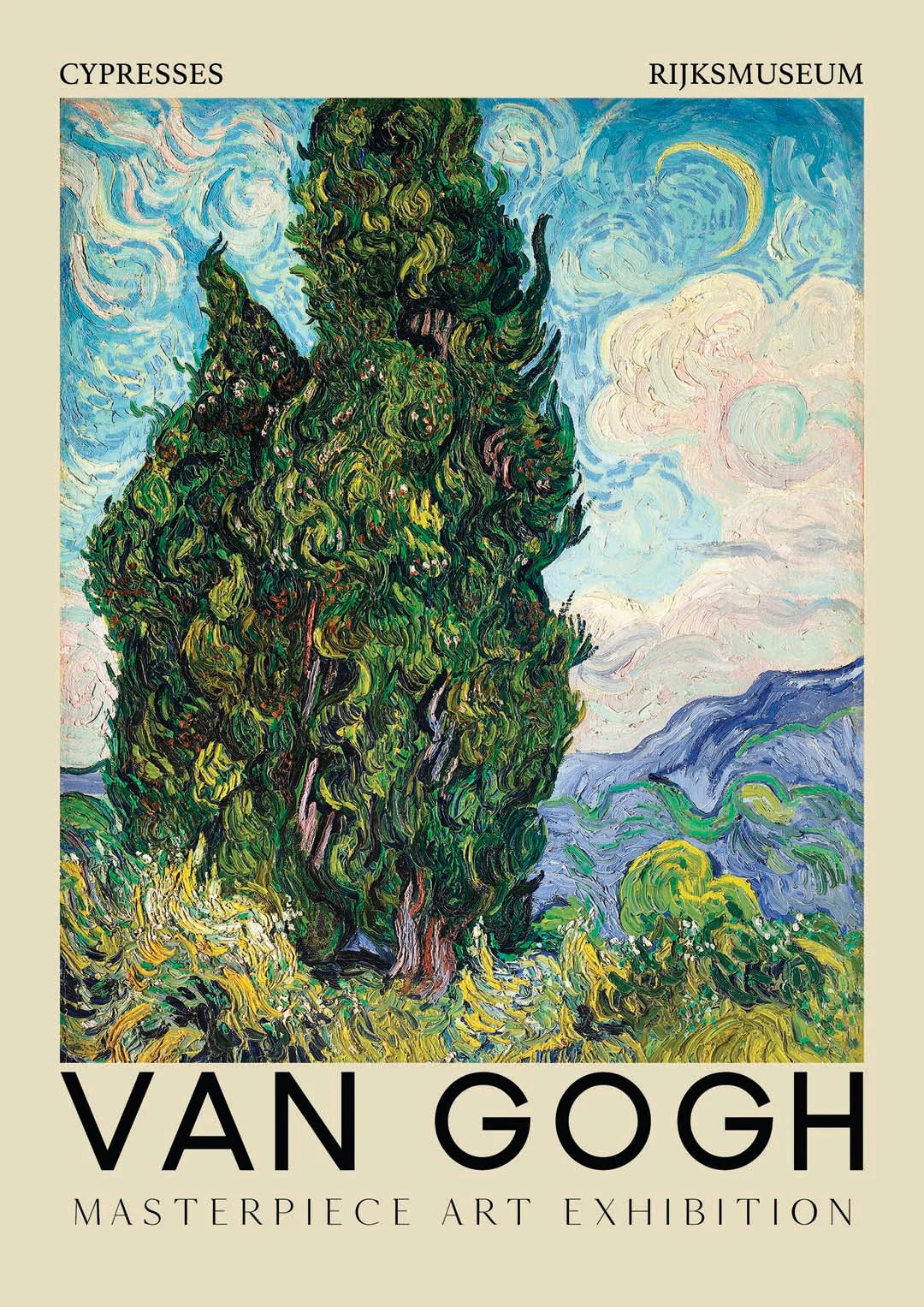 Zypressen von Van Gogh