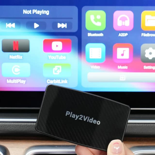 All-in-one adapter, Trådløs CarPlay/Android Auto / Video