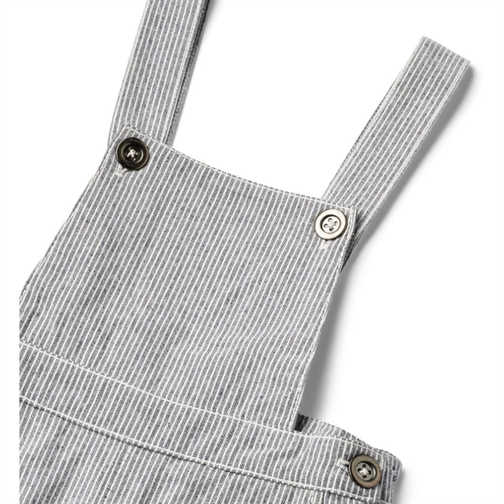 Denim Stripe Smækbukser Erik - Wheat → Luksusbaby.dk