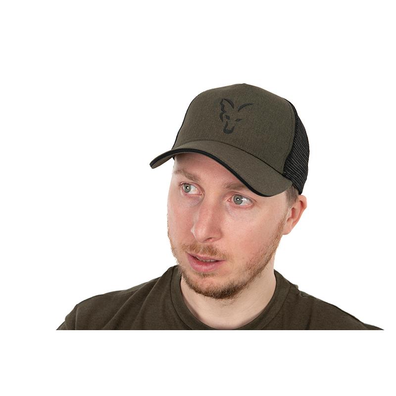 Casquette Homme Fox Collection Trucker Cap Green & Black - Vert