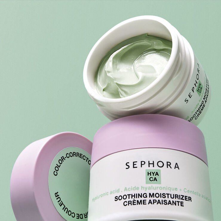 Sephora Collection Beroligende creme Fugtgivende hyaluronsyre og beroligende Centella as