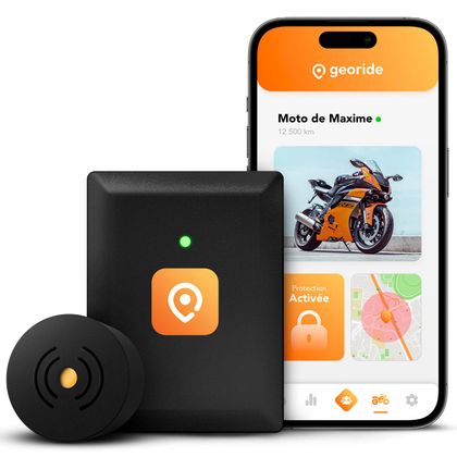 Traceur GeoRide 3 - Tracker GPS - Alarme Moto Intelligente