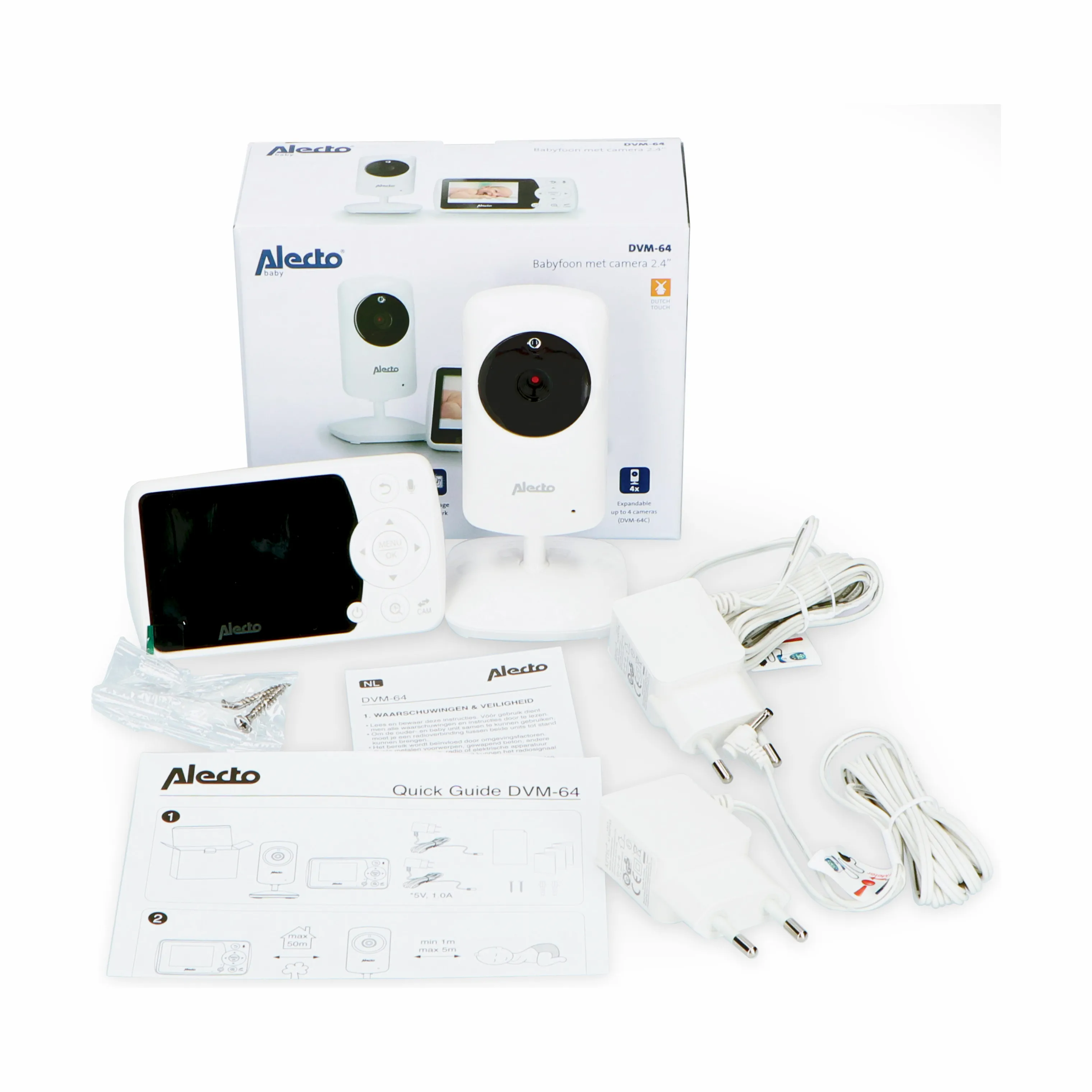 Alecto Baby DVM-64 Babyalarm med video