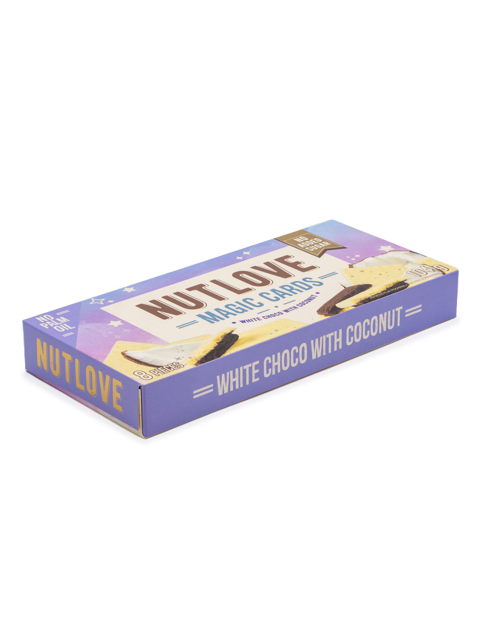 Allnutrition Nutlove Magic Cards White Choco with Coconut