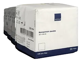 Abena Nonwoven kompress 10x10 cm - 50x100 stk.