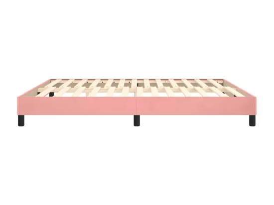 Sommier à lattes de lit Rose 160x200 cm Velours